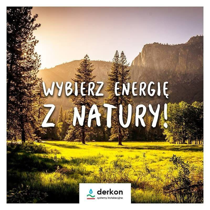 plakat z energią naturalną